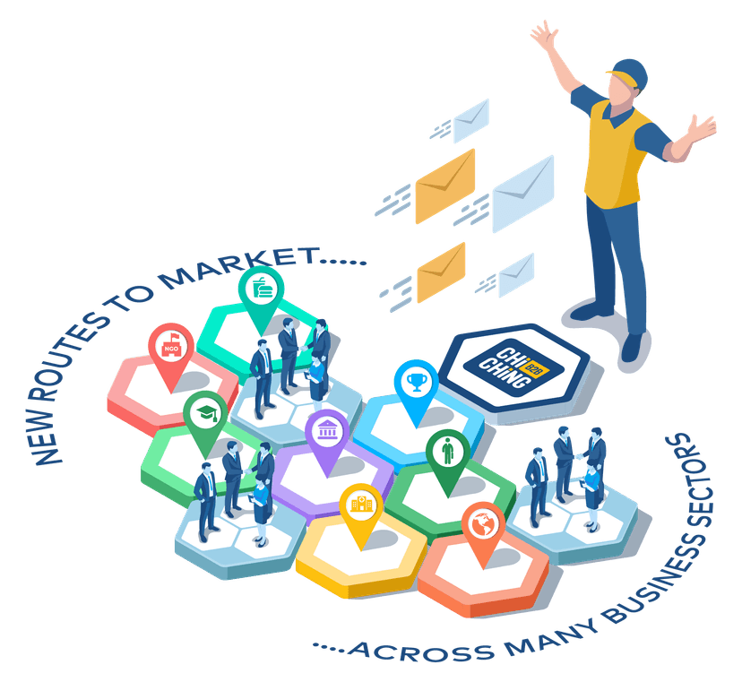 ChiChingB2B Business Ecosystem - Connecting suppliers with hospitals, universities, hotels, restaurants and other businesses